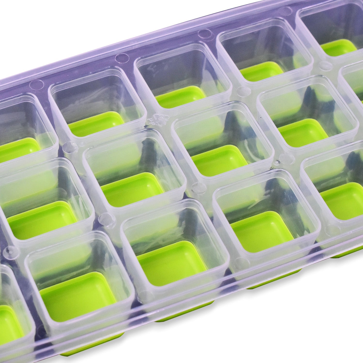 7169 18 Cavity Pop Up Ice Cube Tray Easy Release Flexible Silicone Bottom Ice Tray , Stackable Ice tray, 100% BPA Free, Food Grade for Freezer DeoDap 7169 18 Cavity Pop Up Ice Cube Tray Easy Release Flexible Silicone Bottom Ice Tray , Stackable Ice tray, 100% BPA Free, Food Grade for Freezer DeoDap
